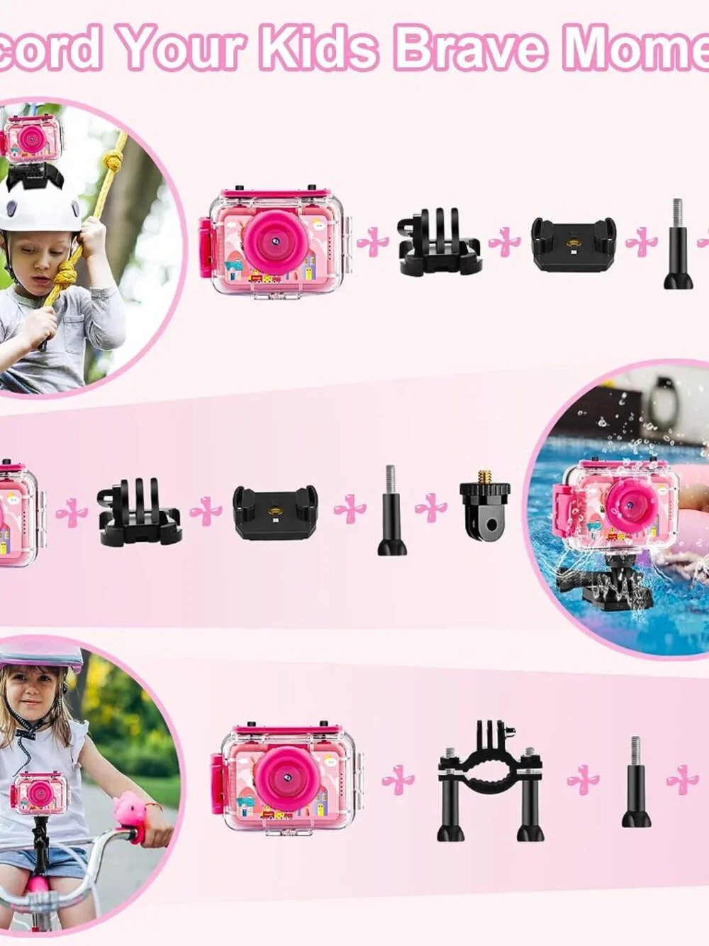 Kids Underwater Action Camera